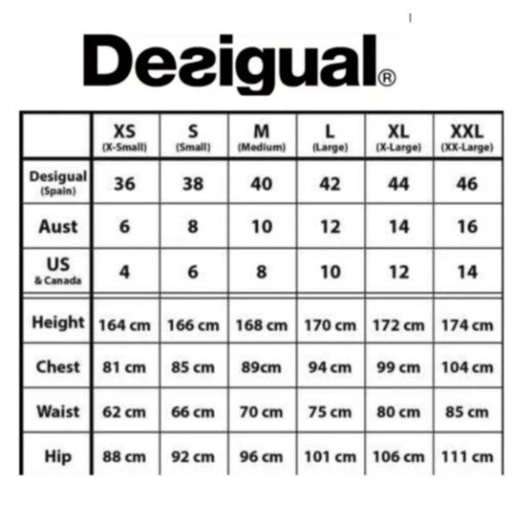 DESIGUAL Rosa Glam Abstract Floral Stripe Midi Sheath Dress M NWT - Picture 13 of 13